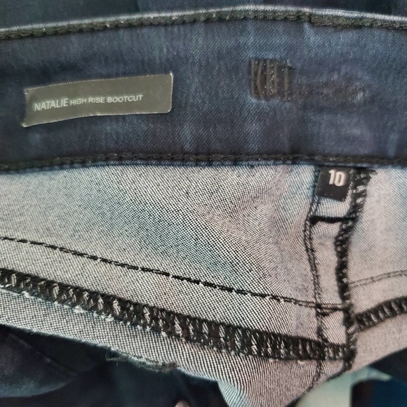 KUT from the Kloth Black Jeans Size 10 High Rise - Picture 5 of 6